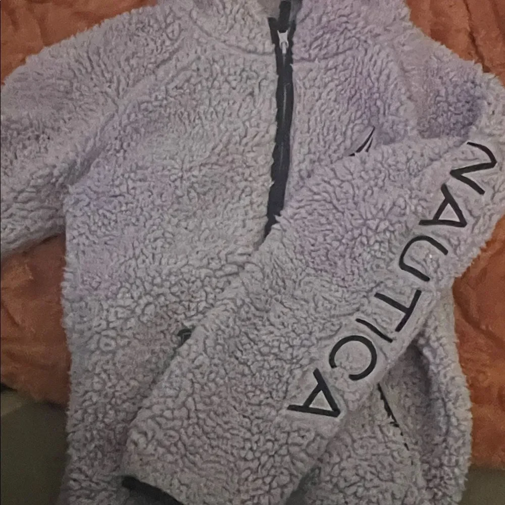 Nautica Lavender Sherpa Jacket